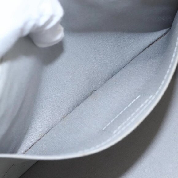 LOUIS VUITTON Monogram Vernis Rosewood Avenue Hand Bag Perle M93508 Auth hk3143 - Picture 12 of 16